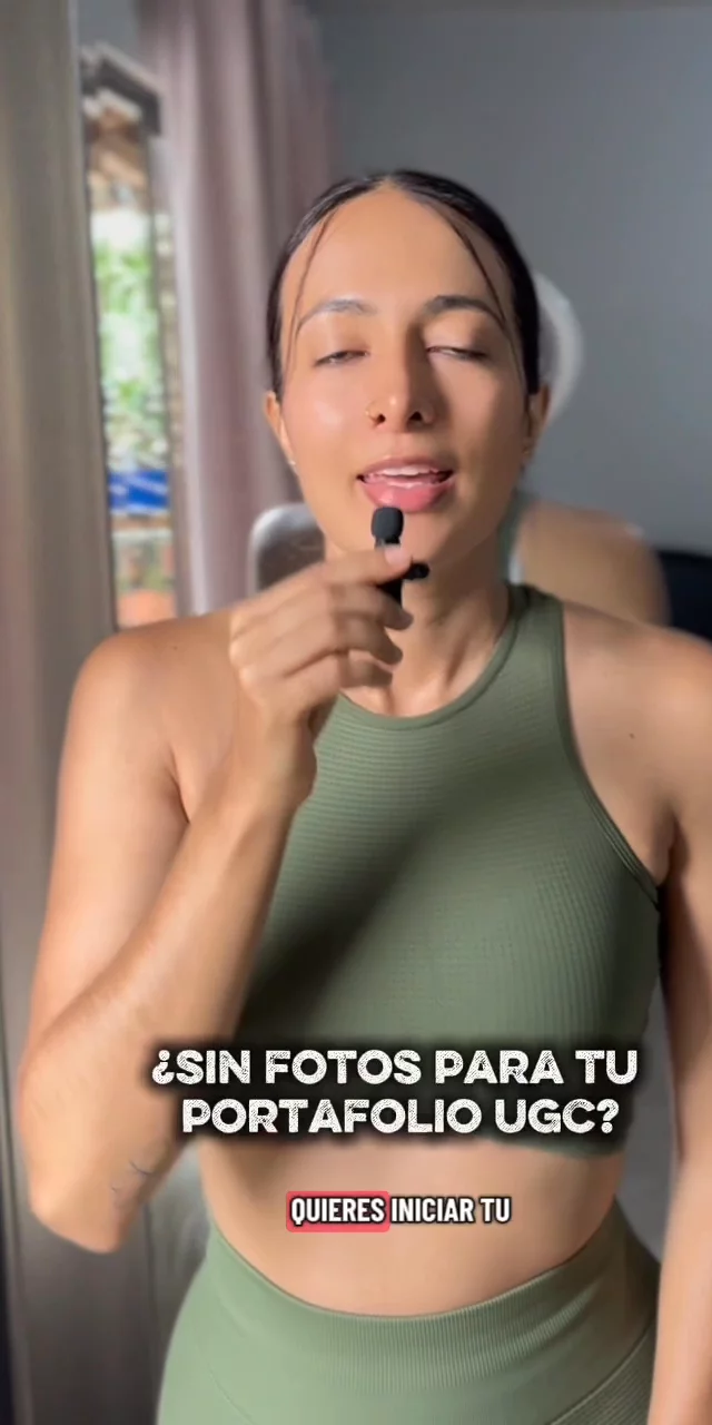 ¿Sin fotos para tu portafolio UGC?
