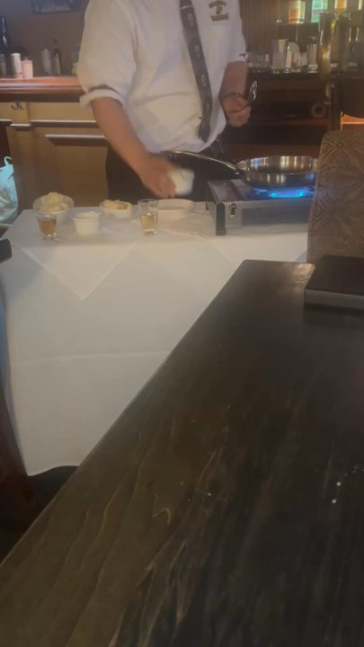 Cask & Cleaver Steakhouse - Making of the desert - Bars Near Me - Mount Vernon, Washington