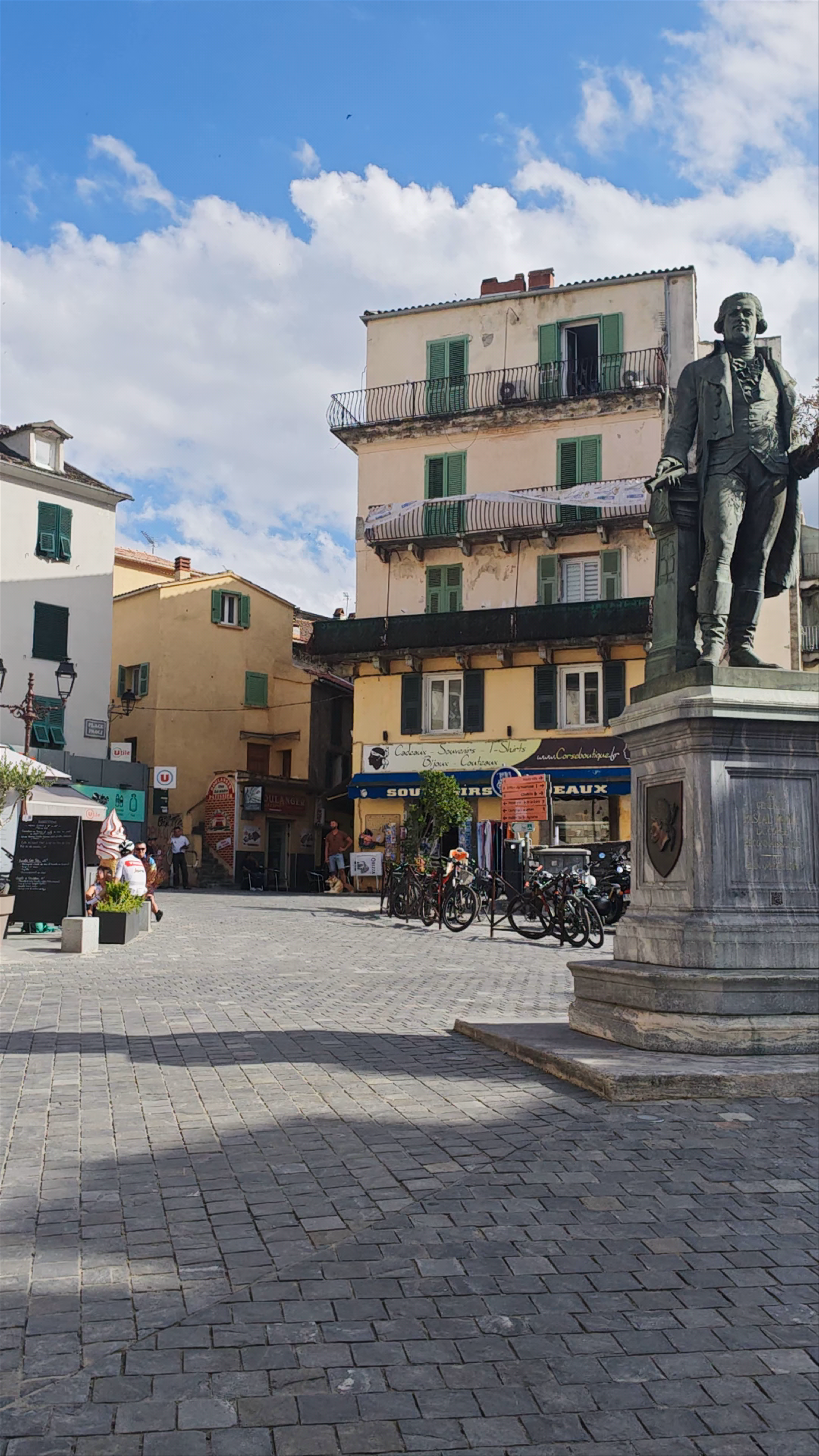 Statue de Pascal Paoli - Statua di Pasquale Paoli