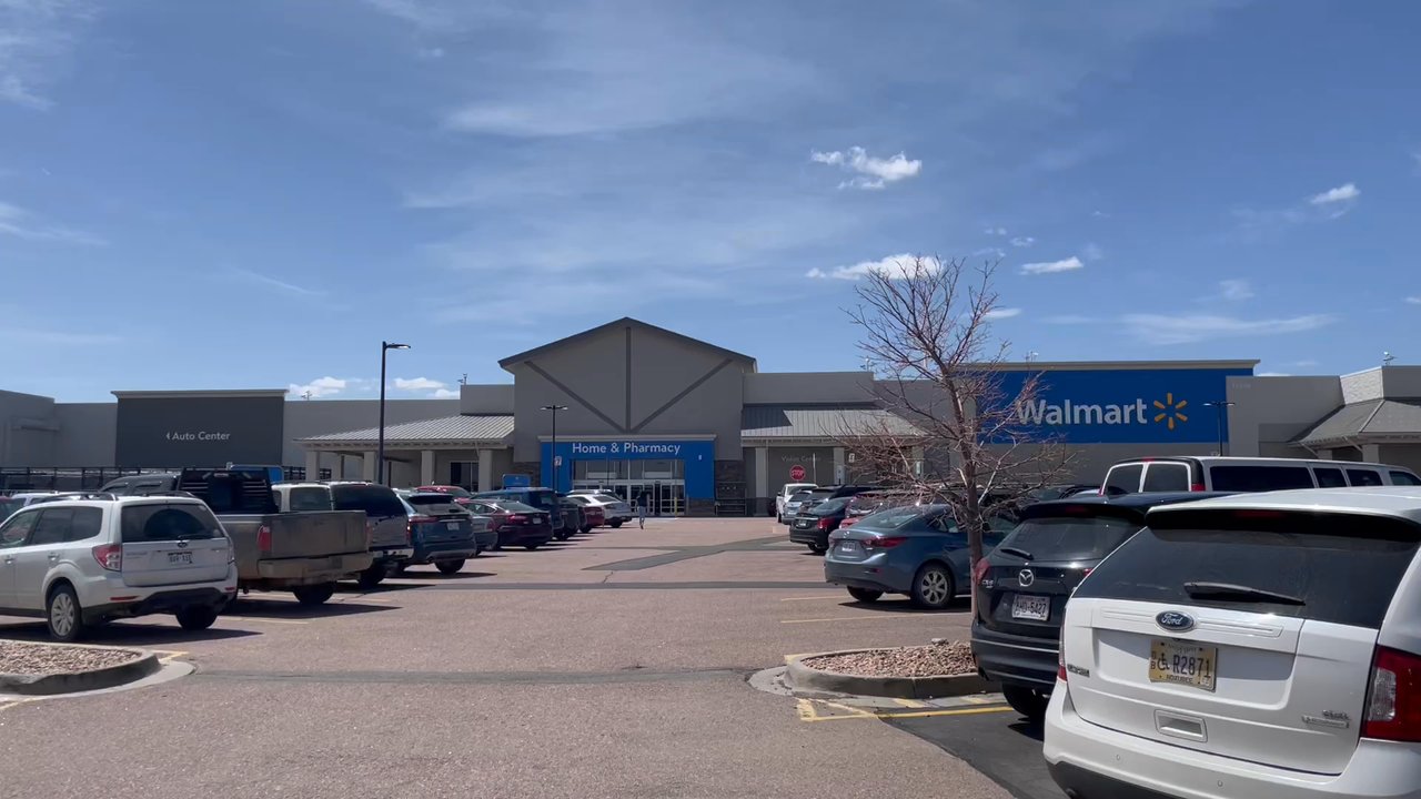 Walmart Supercenter - Exterior - Department Stores Near Me - Falcon, Colorado
