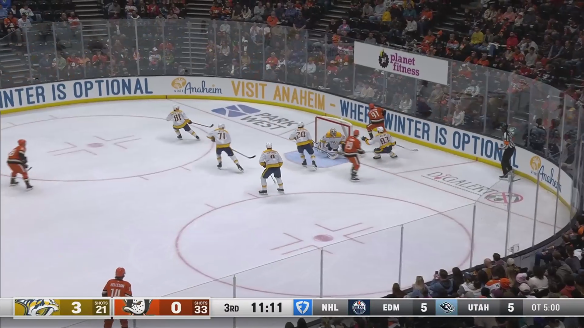 Annunen Stops All 43 Shots for Third Career Shutout · Apr. 7, 2026