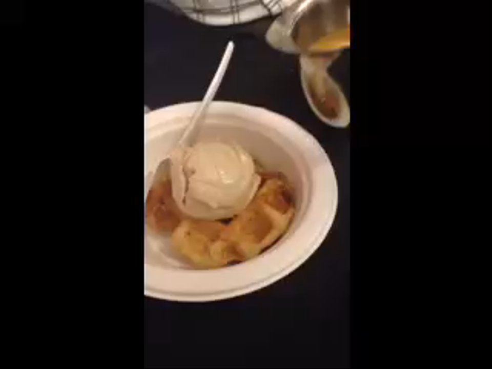The Scoop - Some video of the creation of the affogatto waffle - Ice Cream & Frozen Yogurt Near Me - Spokane, Washington
