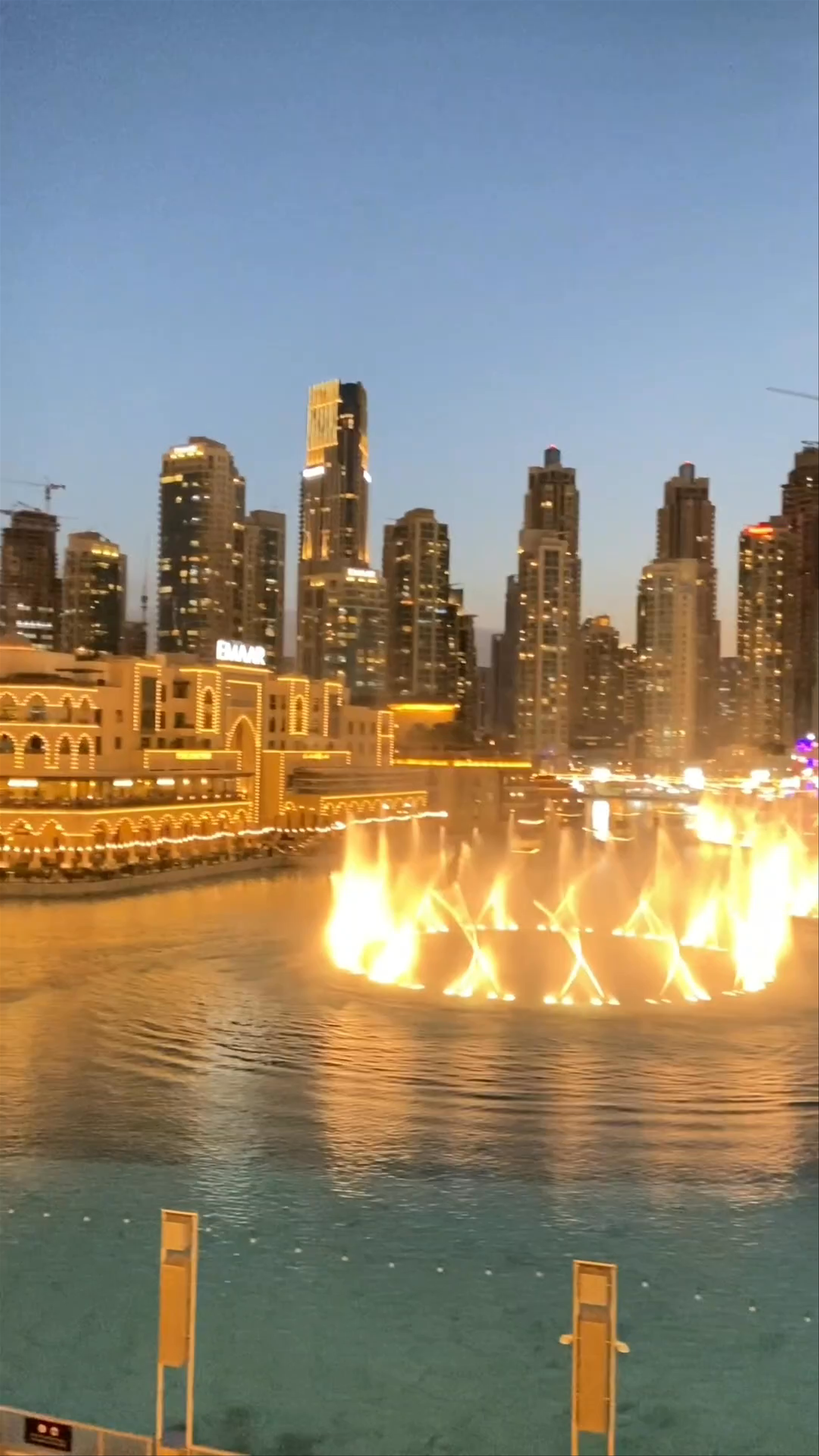 The Dubai Fountain: Magical Evening Water and Light Show in Downtown Dubai