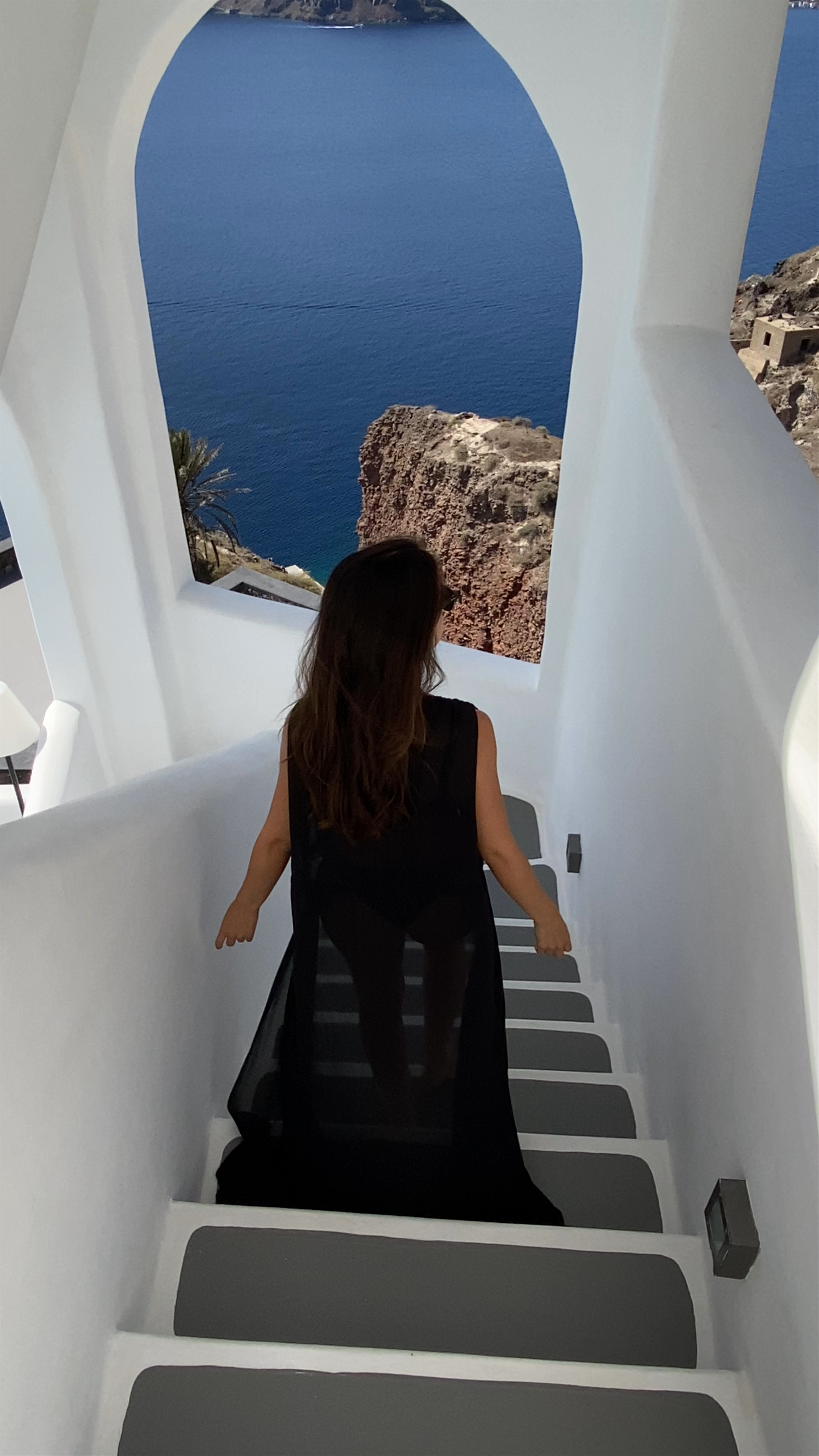 Breathtaking Sea Views from Charisma Suites in Oia, Greece