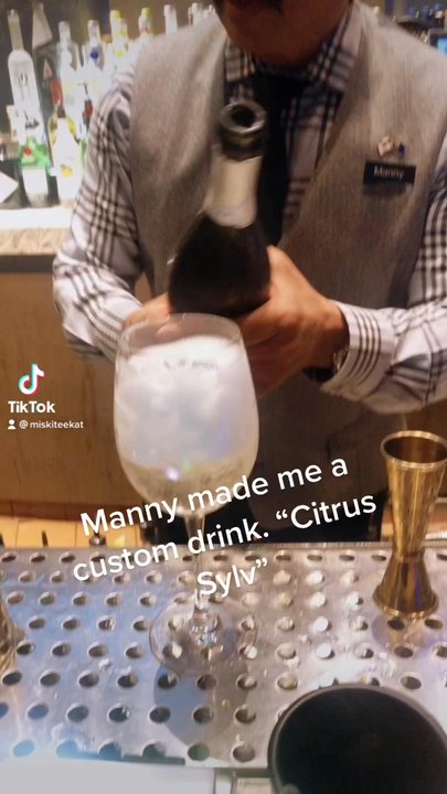 Gem Bar - Our bartender Manny was such a fun and great bartender!! My citrus champagne spritzer was so tasty!! - Bars Near Me - Las Vegas, Nevada