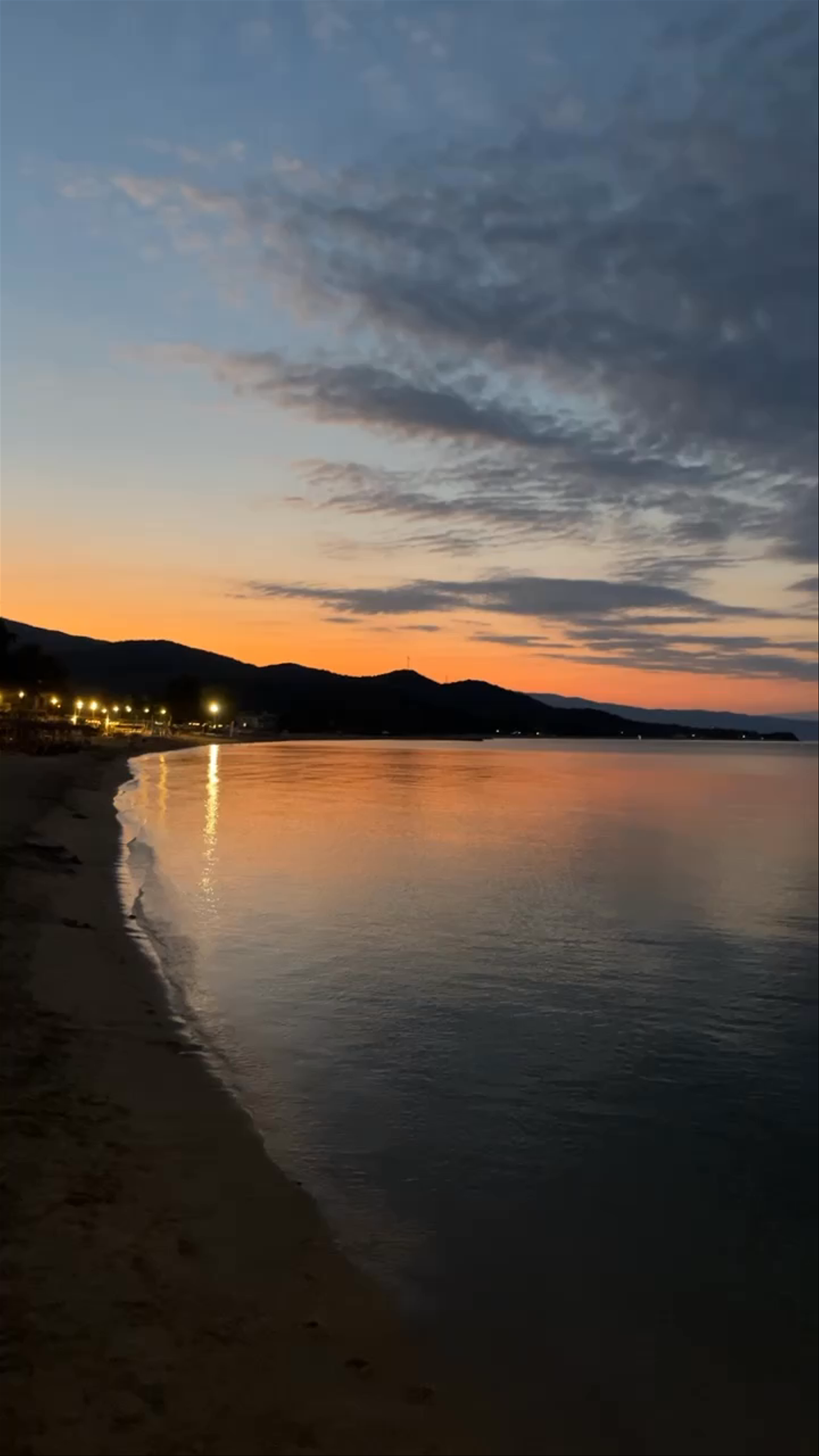 Sunset Serenity at Olympiada Beach, Greece