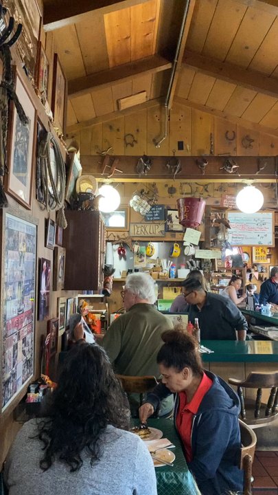 Wagon Wheel Coffee Shop - Inside - Breakfast & Brunch Near Me - Carmel, California