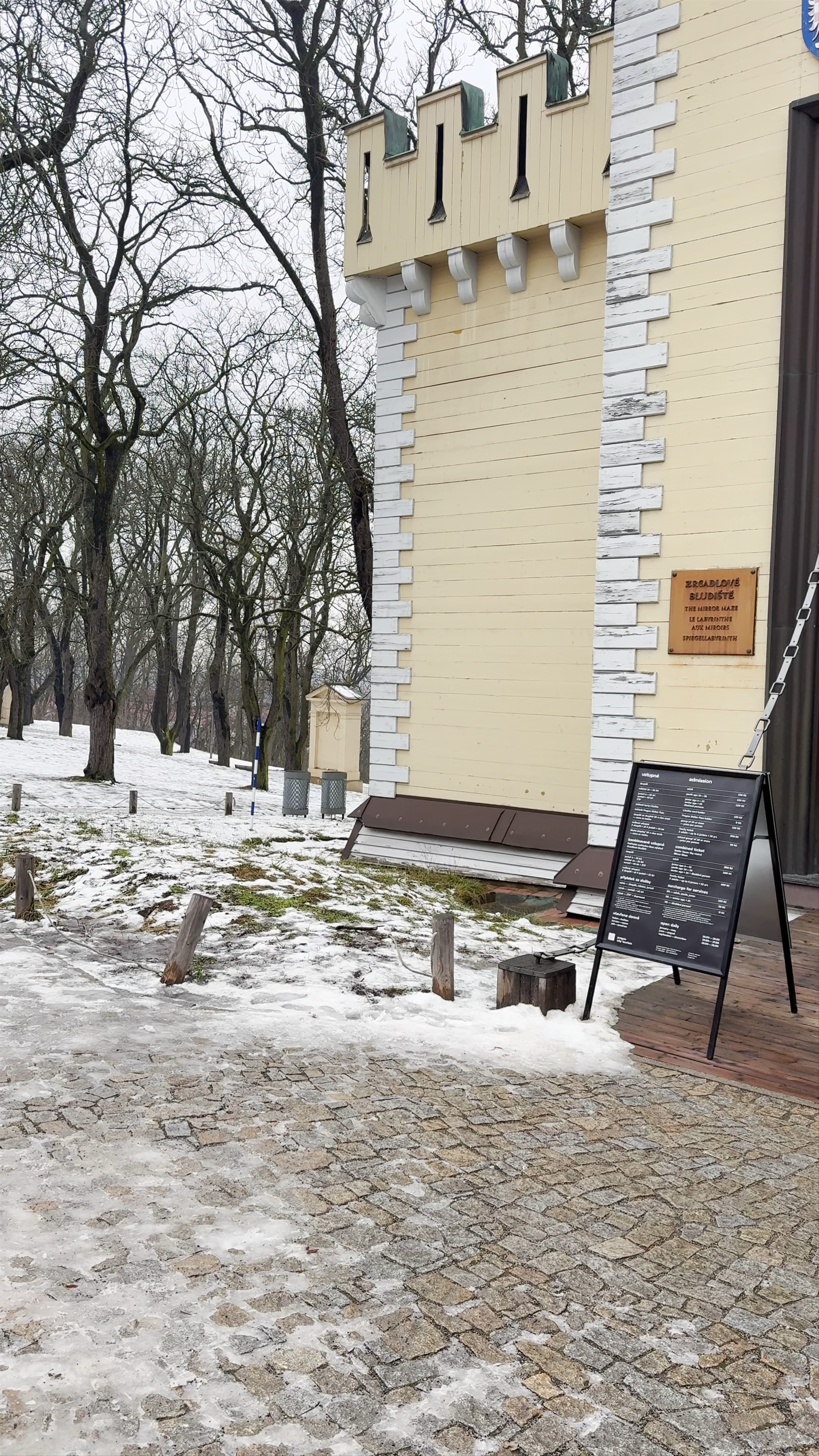 Mirror Maze in Petrin Park