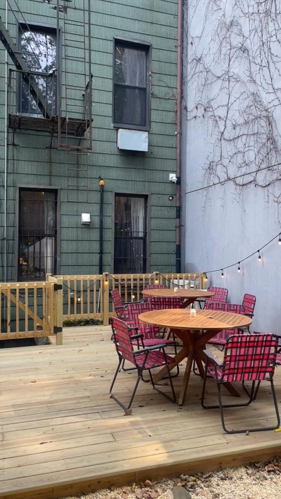 Brooklyn Film Camera - Backyard that this establishment hast - Photography Stores & Services Near Me - Brooklyn, New York