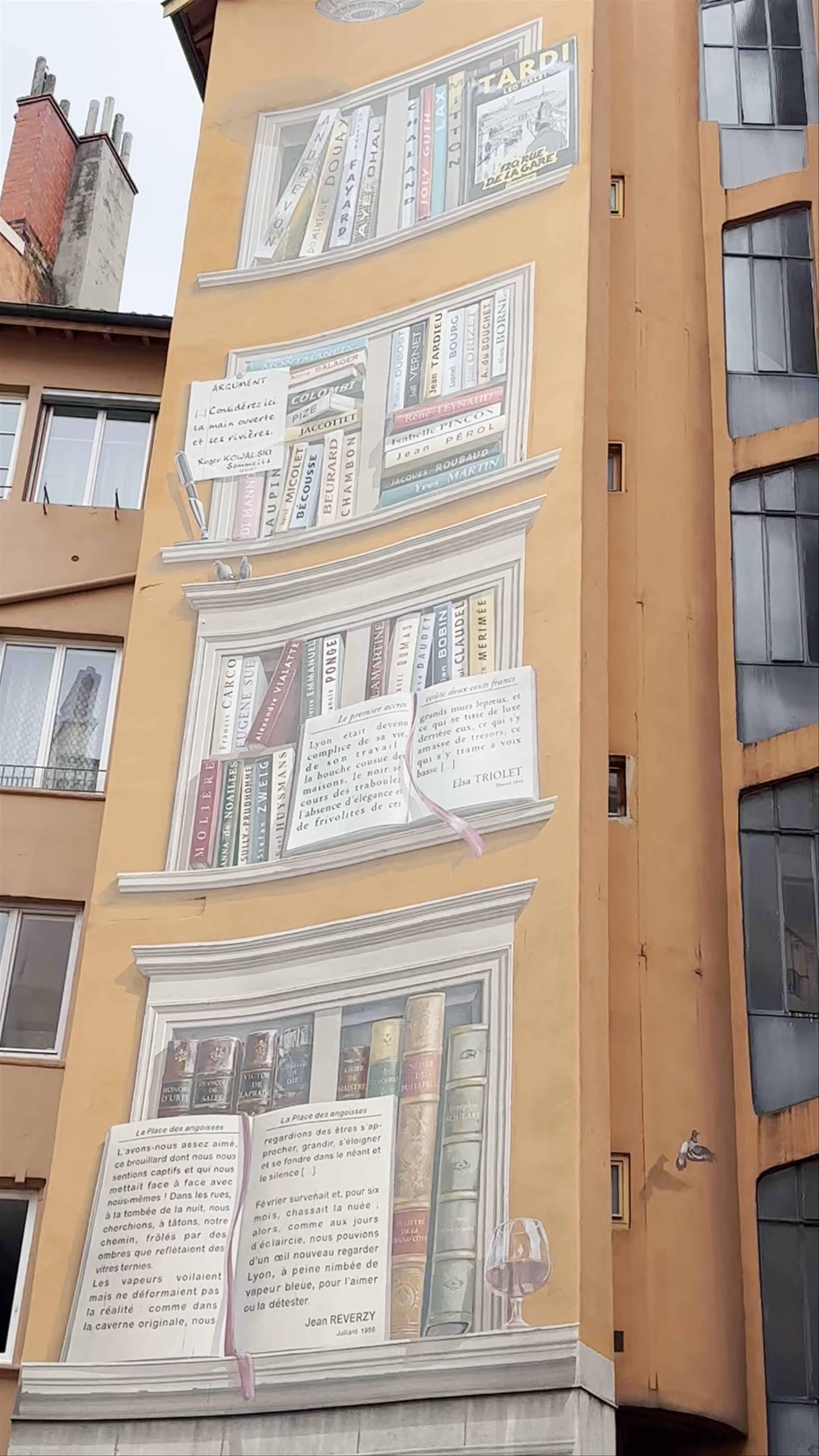 Fresco de La Biblioteca de la Ciudad