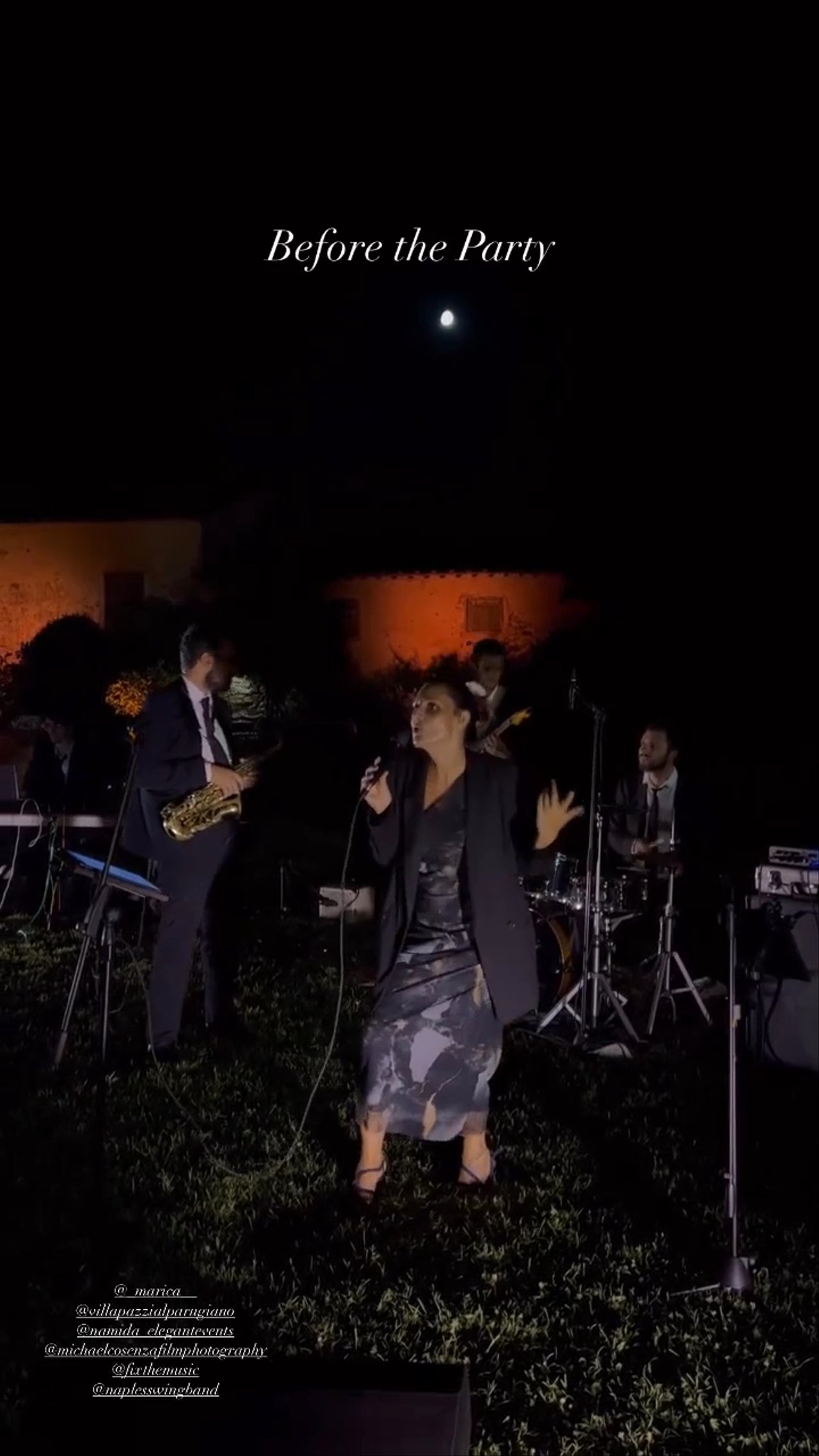The Naples Swing Band @ Villa Pazzi al Parugiano - video