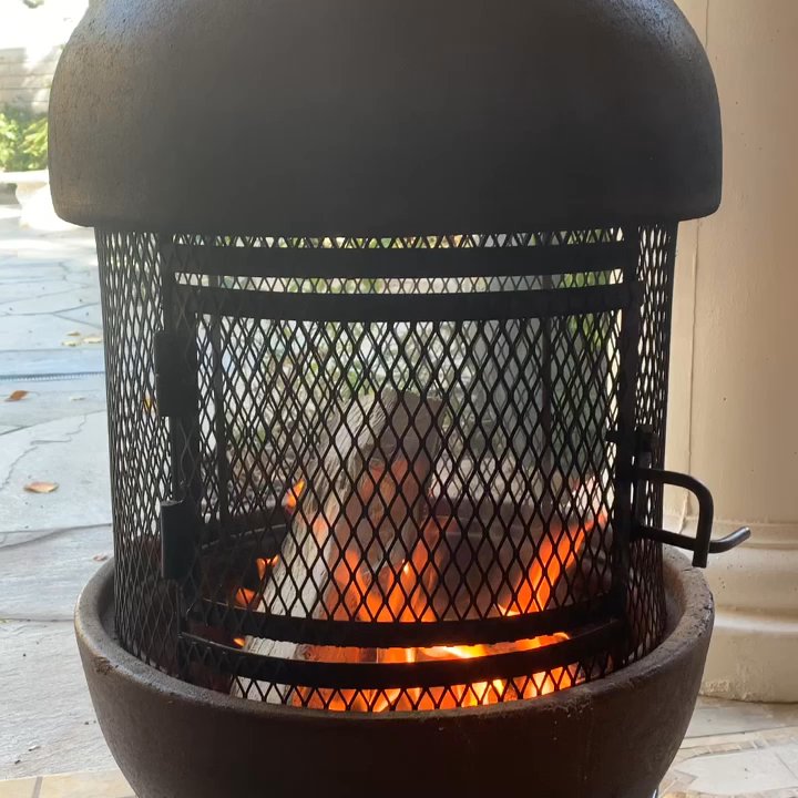 Outdoor Living - Chiminea in the backyard. Thanks Outdoor Living LV! - Home & Garden Near Me - Henderson, Nevada