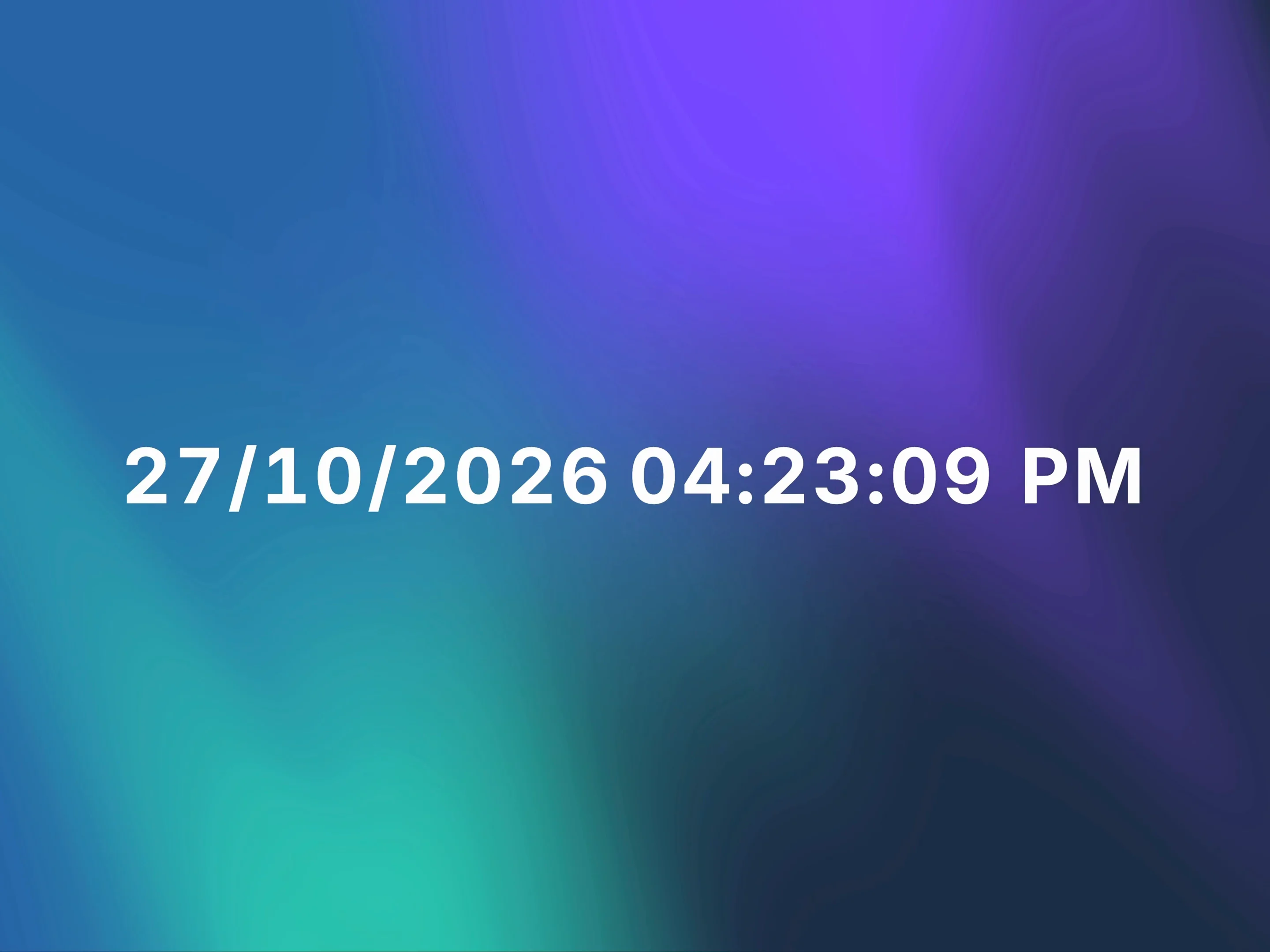 Minimal Clock