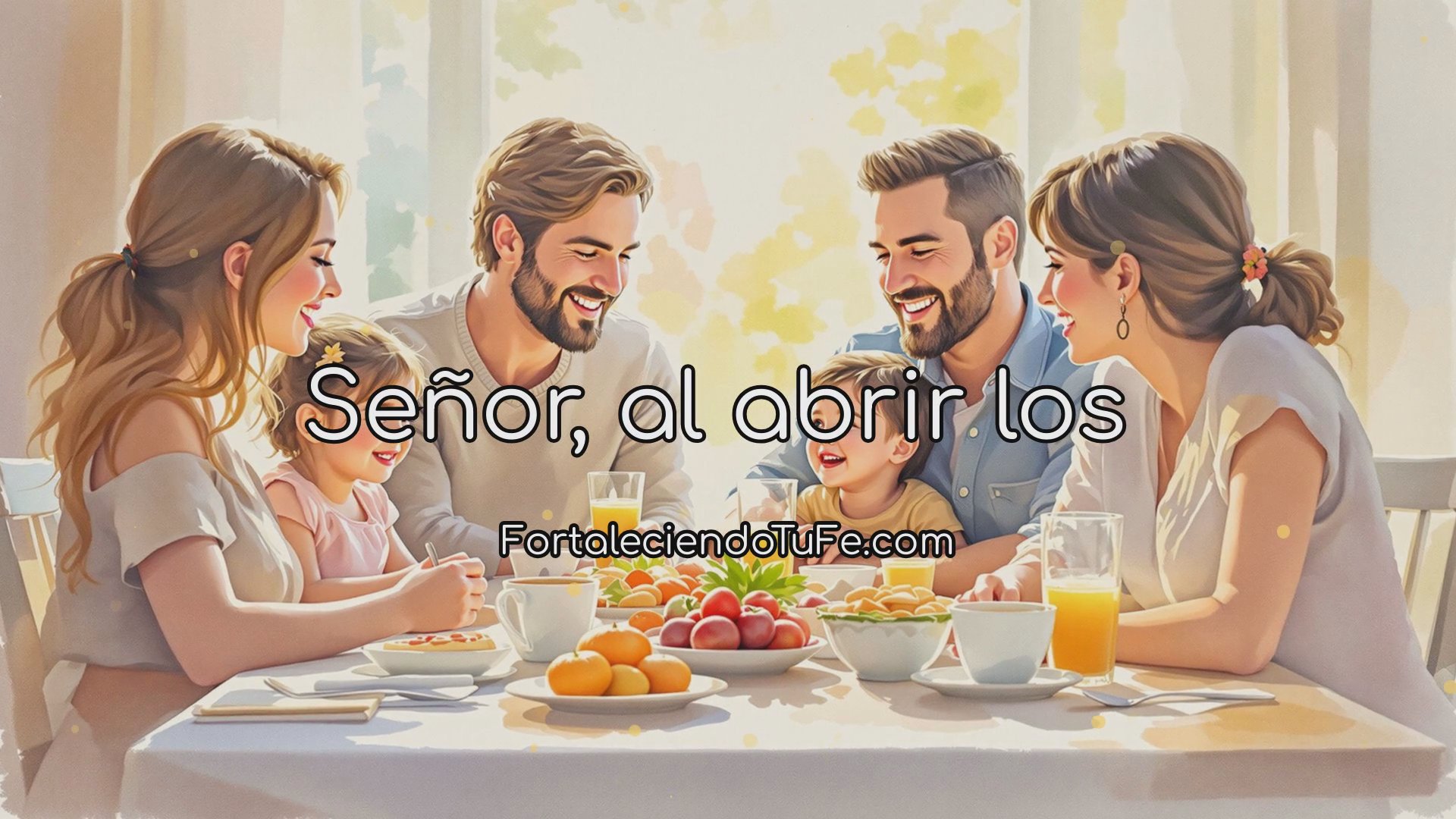 Oración matutina: Protección divina para la familia