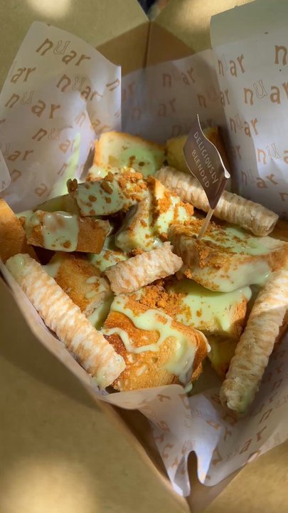 nuar - Pandan Kaya Toast - Desserts Near Me - New York, New York