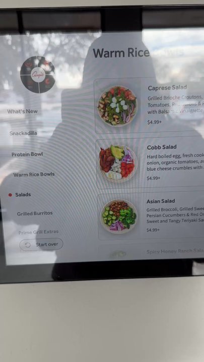Angie's - Touch screen ordering - Seafood Near Me - Plano, Texas