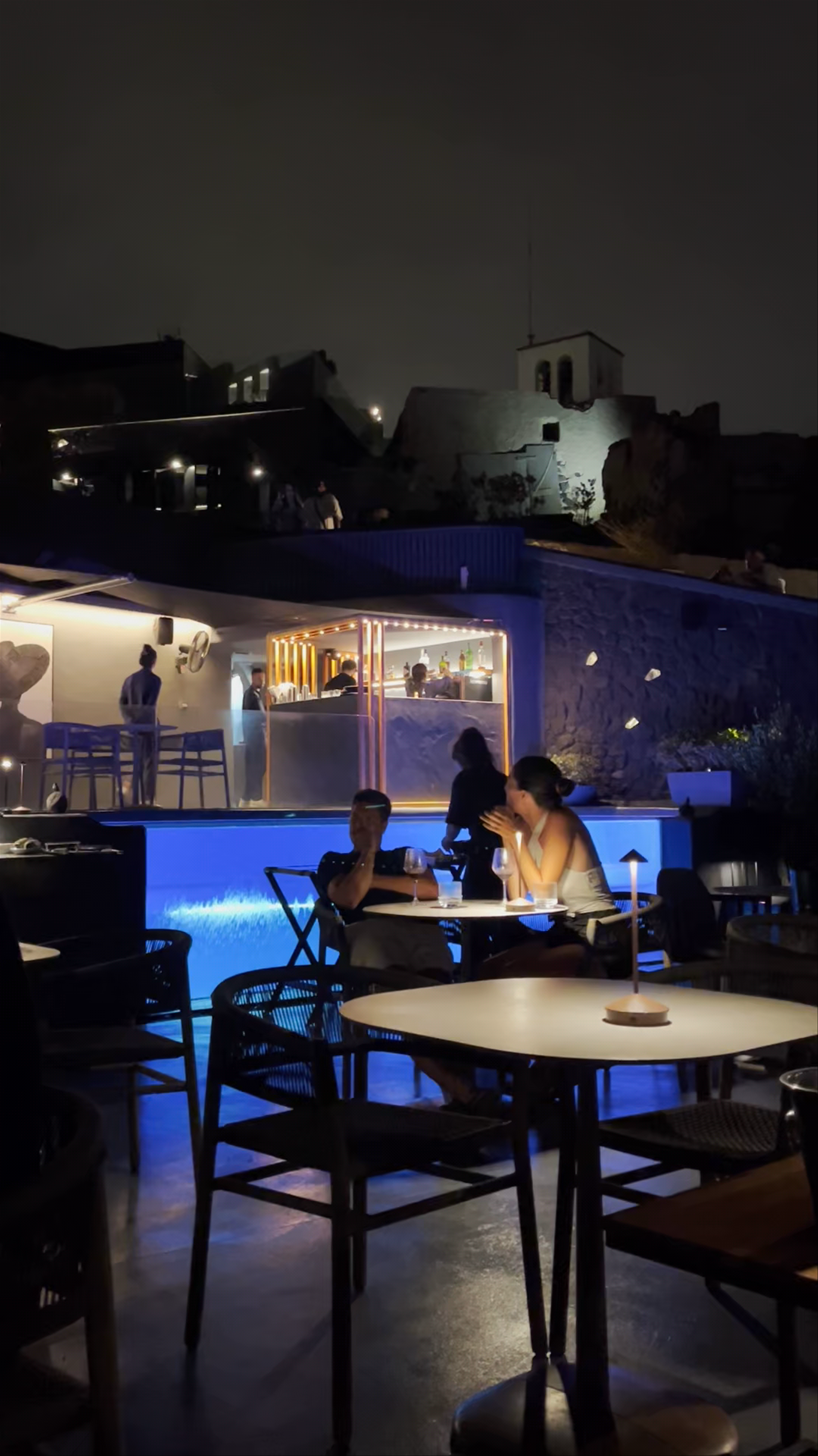 Mavro Restaurant Santorini