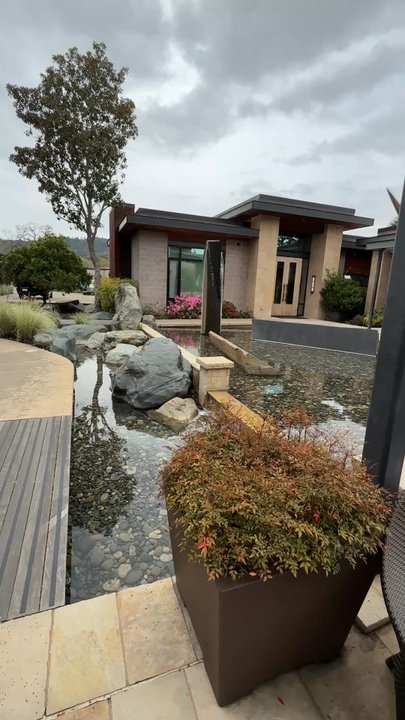 Bardessono Hotel and Spa - Overview of the courtyard. Grounds are pretty epic. - Hotels Near Me - Yountville, California