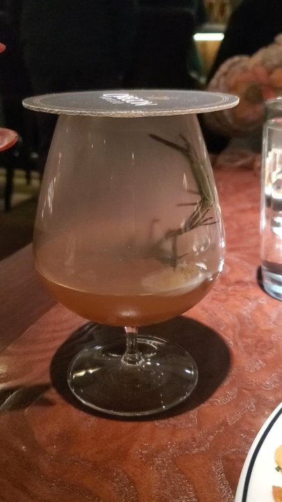 The Oregon Grille - This was beyond amazing! It was specially made- "Smokey Bourbon" - Steakhouses Near Me - Hunt Valley, Maryland