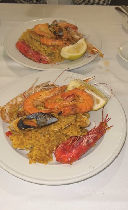 La Barraca - Shellfish Paella (for two) - Spanish Near Me - Madrid, M