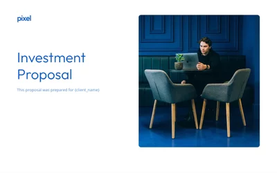 Preview of Investment Proposal Template