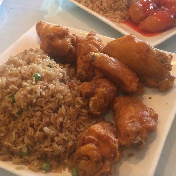 Mandarin Cafe - Fried chicken wings with fried rice, lemon pepper wings with fried rice, and sweet and sour chicken - Chinese Near Me - Kennesaw, Georgia