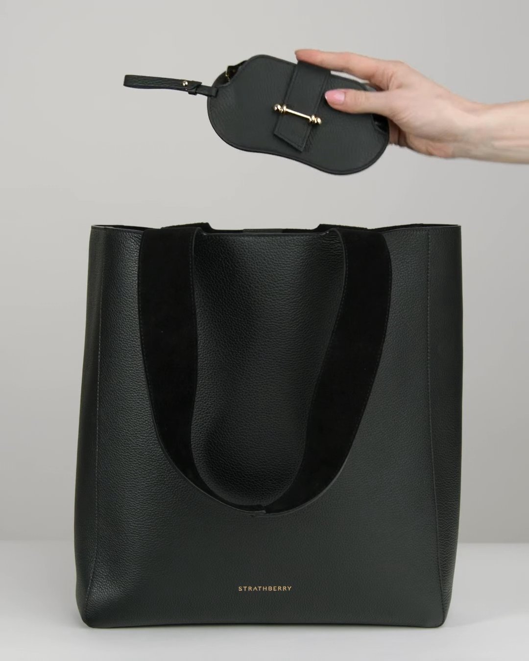 Strathberry - Melody Tote - Black