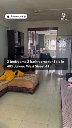 undefined of 721 sqft HDB for Sale in 481 Jurong West Street 41