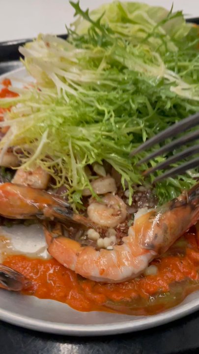 Pym Test Kitchen - Shrimp Salad - Coffee & Tea Near Me - Anaheim, California