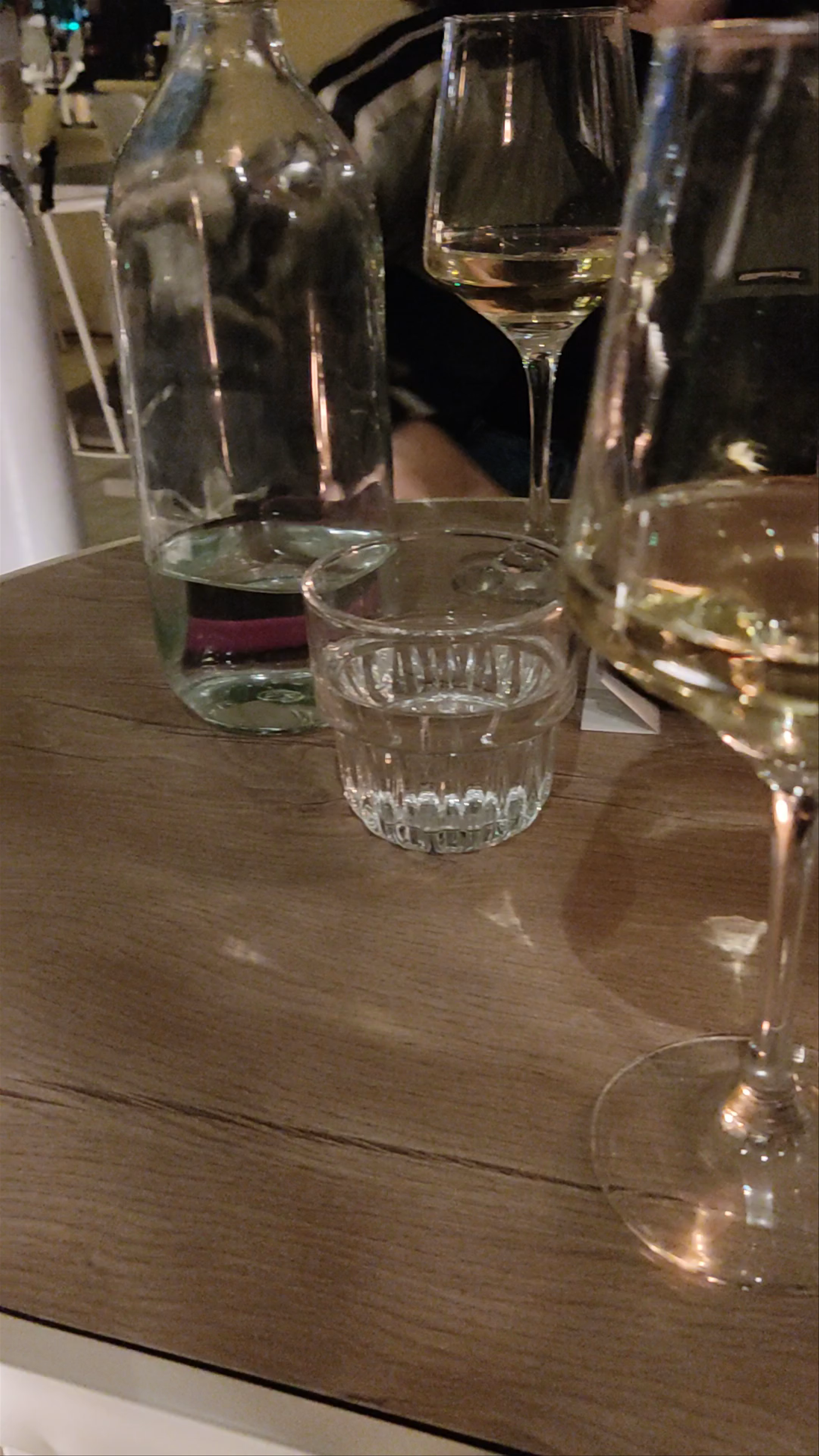 Evening Ambiance at a Chic Bar in Thessaloniki