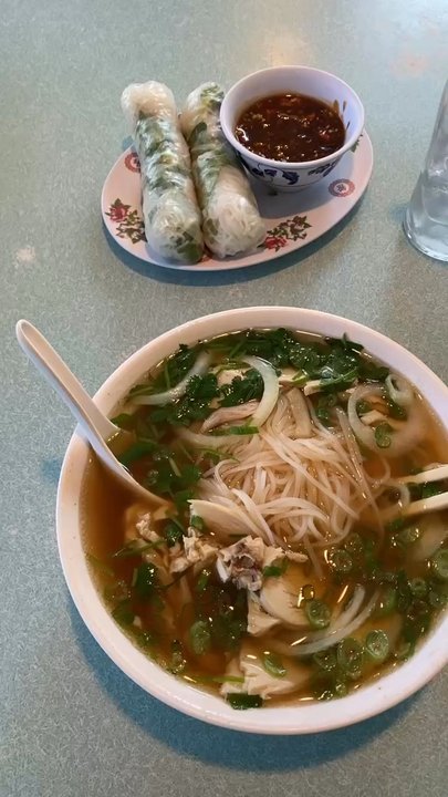 Pho Nam - Chicken pho, spring rolls and Vietnamese coffee - Vietnamese Near Me - Sunnyvale, California
