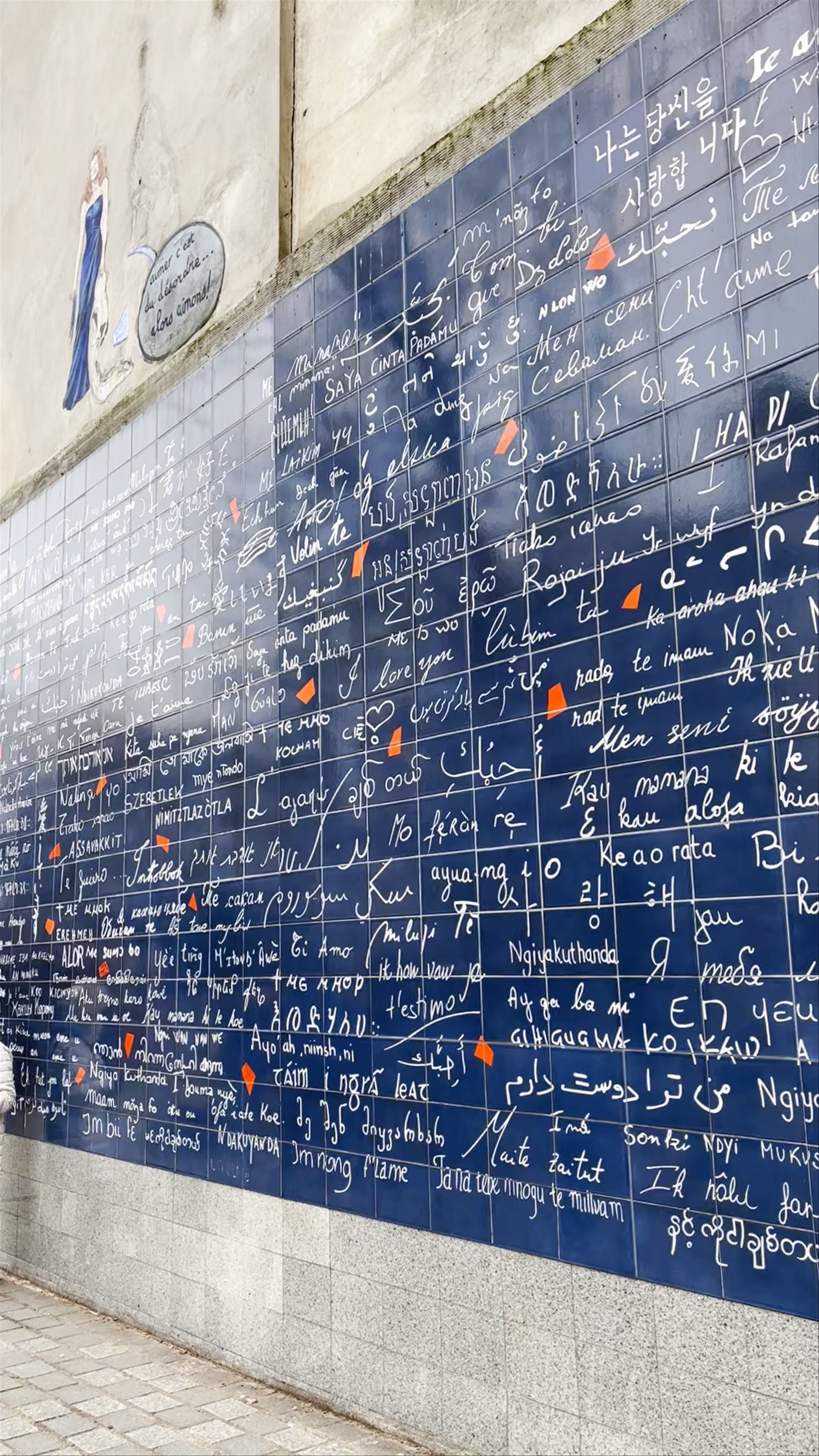 The Wall of I Love You - A Global Romance in Paris
