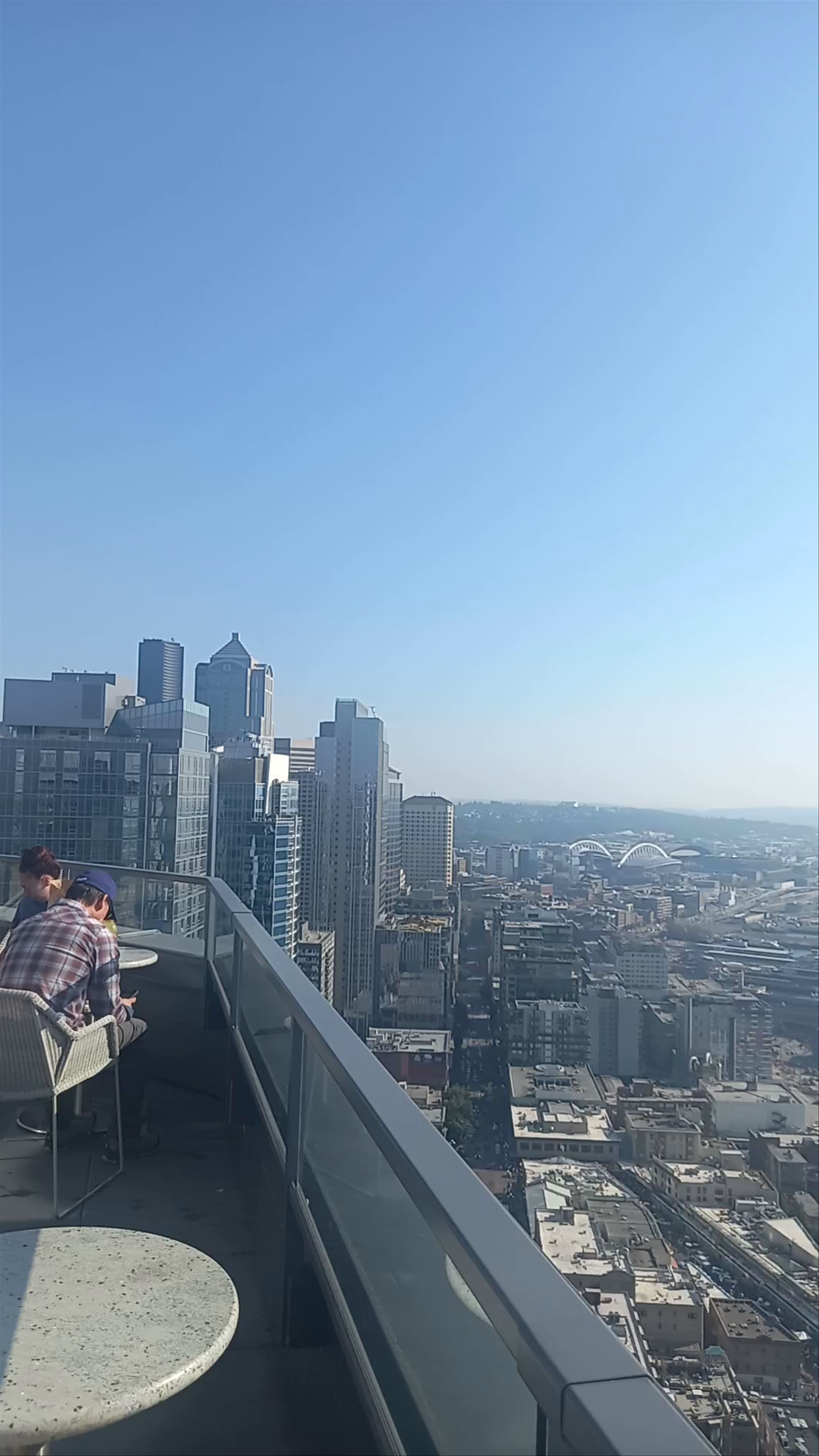 Stunning Seattle Skyline and Elliott Bay from Tower 12 Apartment Homes