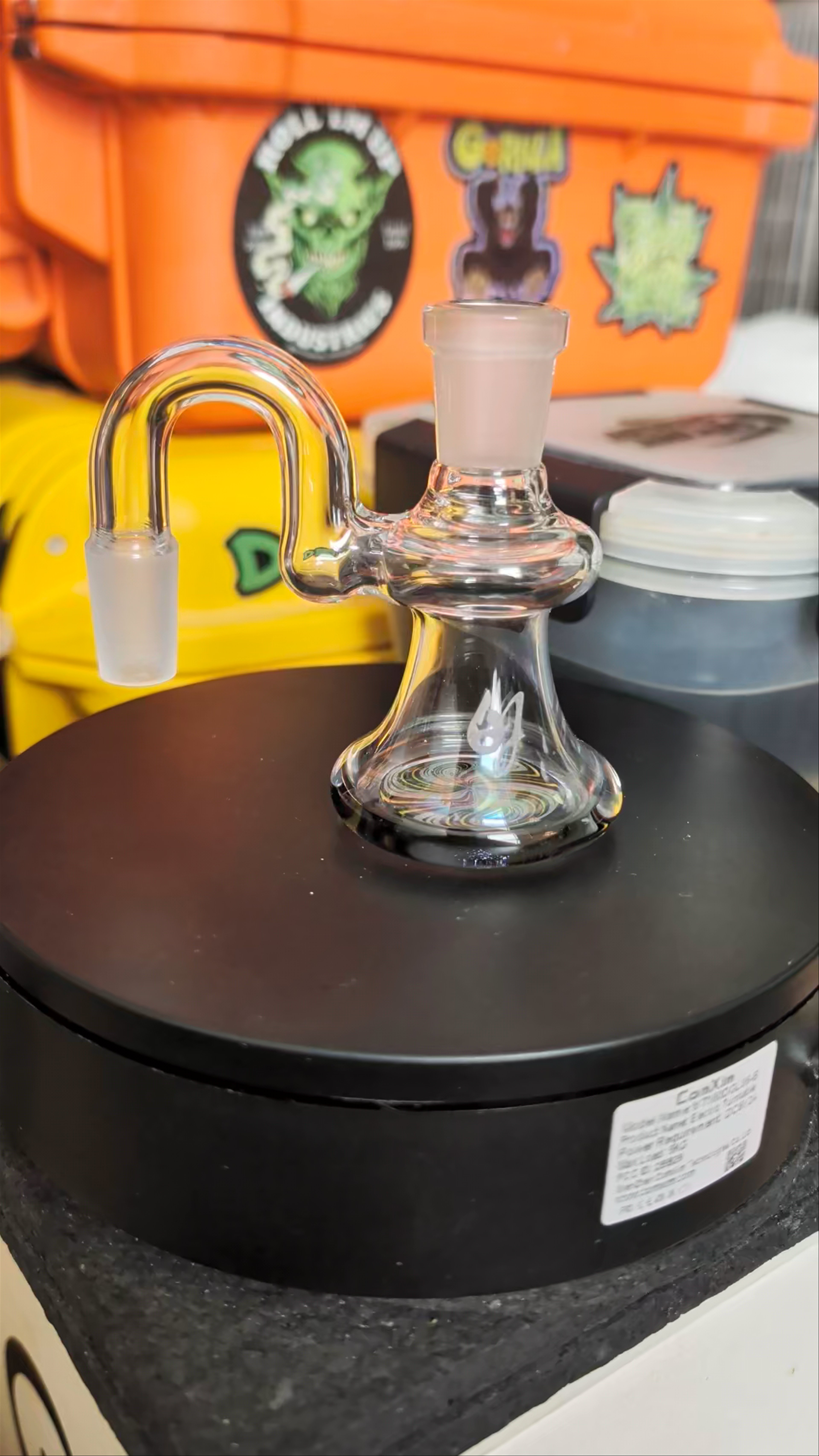Preview pic of OJ Flame 14mm 90° Dry Ash Catcher