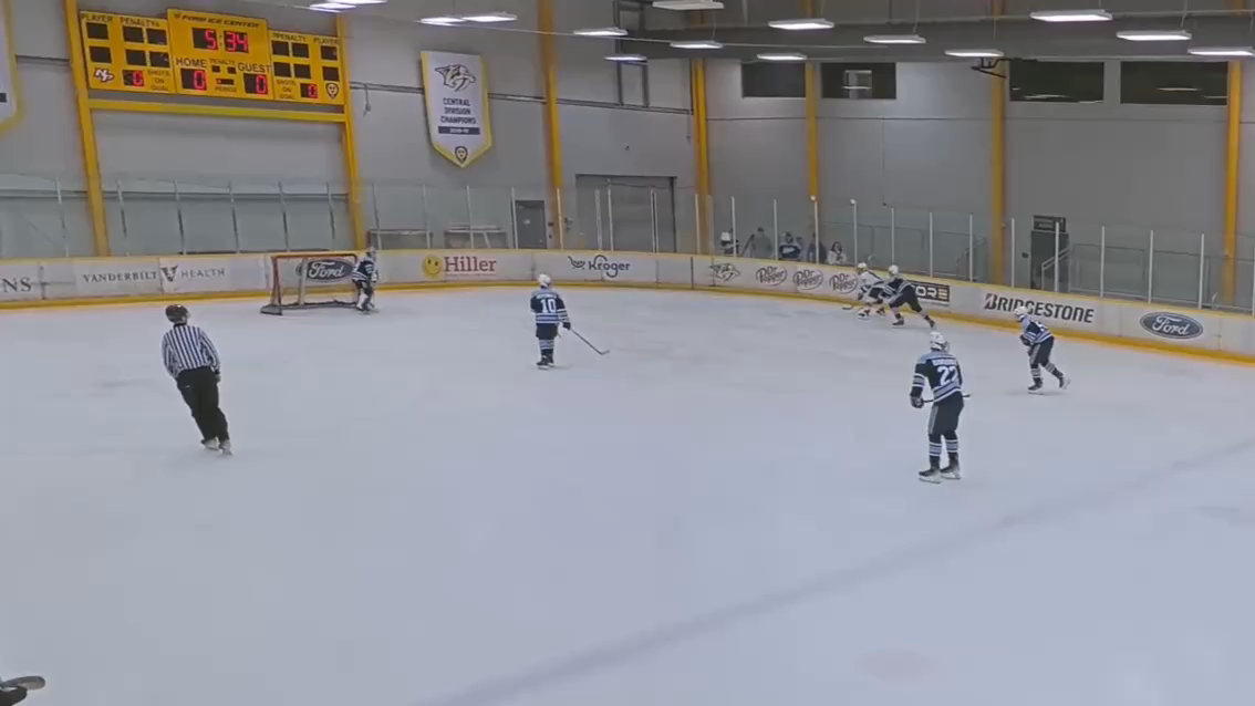 Turn over leads to a goal against the 14uAA Raptors