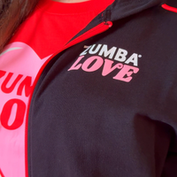 Zumba Love Crew Neck Muscle Crop Tank