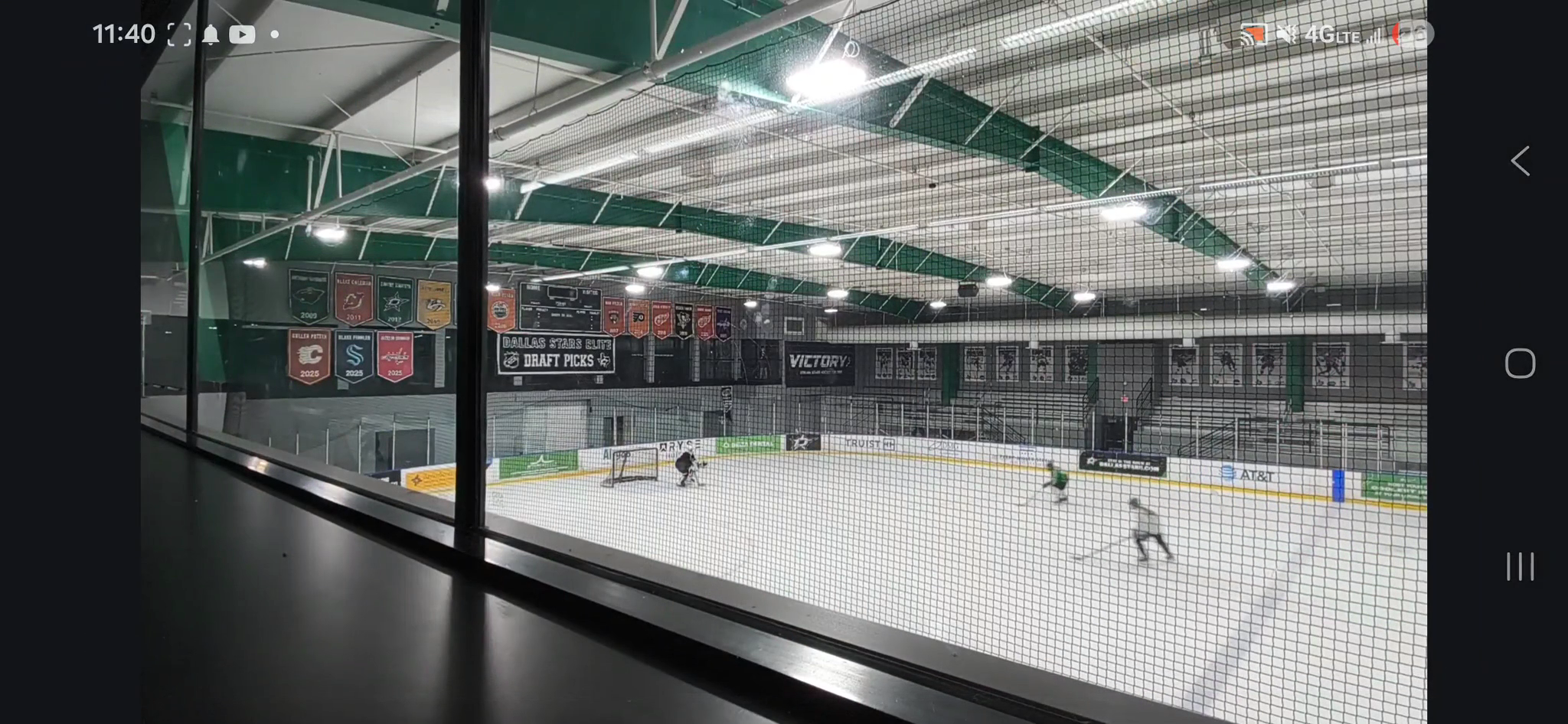 David Pitts II: Stunning Breakaway Save at Dallas Stars elite Showcase rebound save