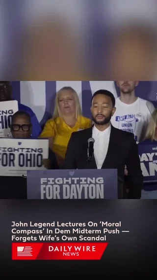 John Legend Lectures On ‘Moral Compass’ In Dem Midterm Push