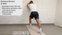Thumbnail for Runners Stretch At Wall