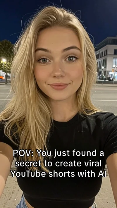 AI-generated video: POV: You found the secret to viral YouTube Shorts with AI