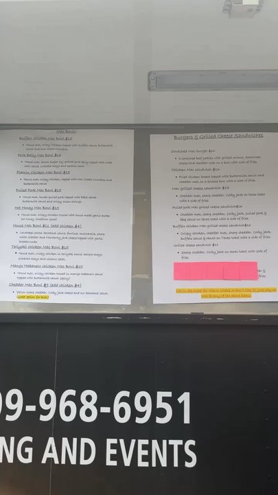 The Mac Box - Menu - Food Trucks Near Me - Modesto, California
