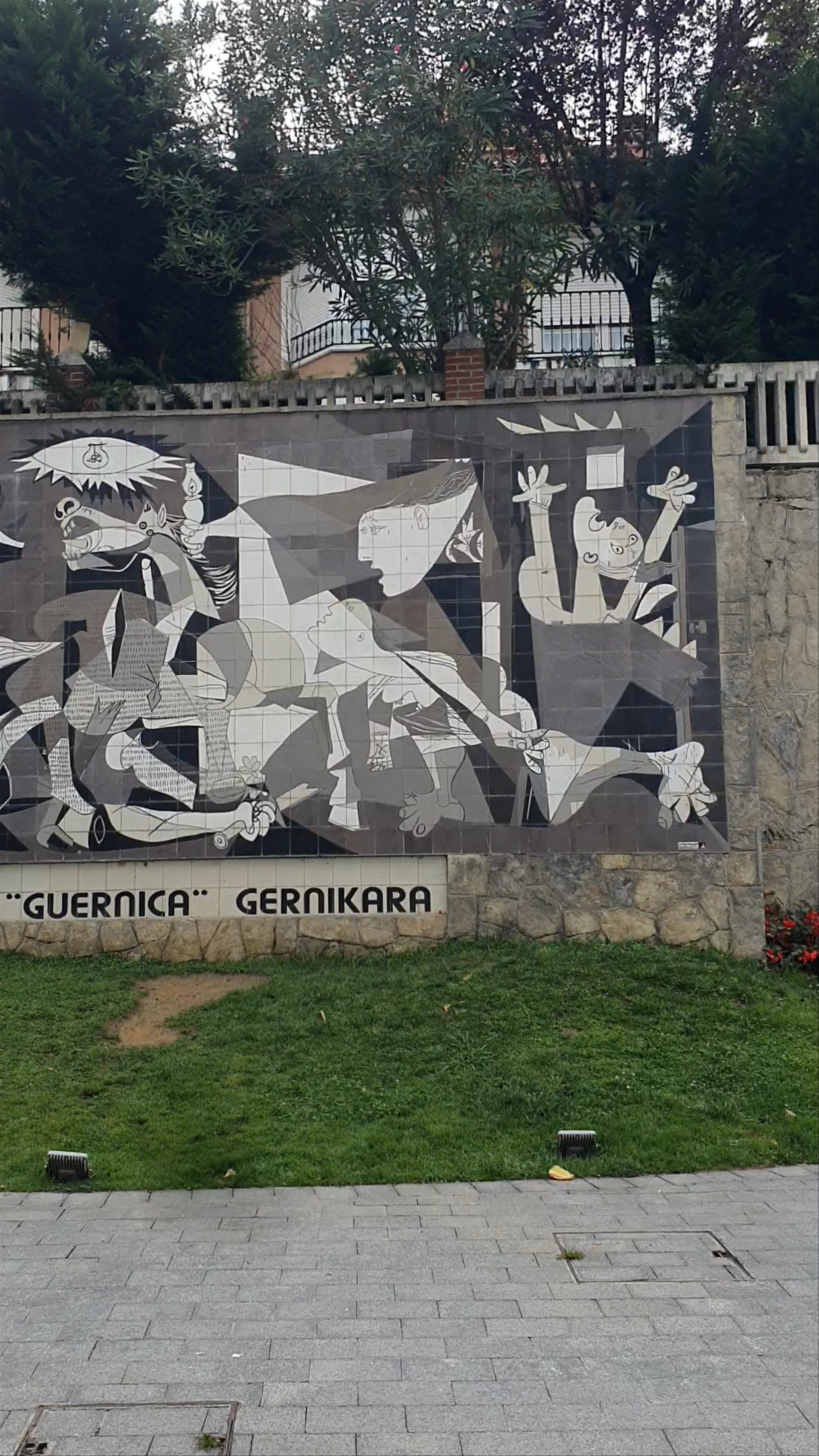 Mural del "Guernica" de Picasso