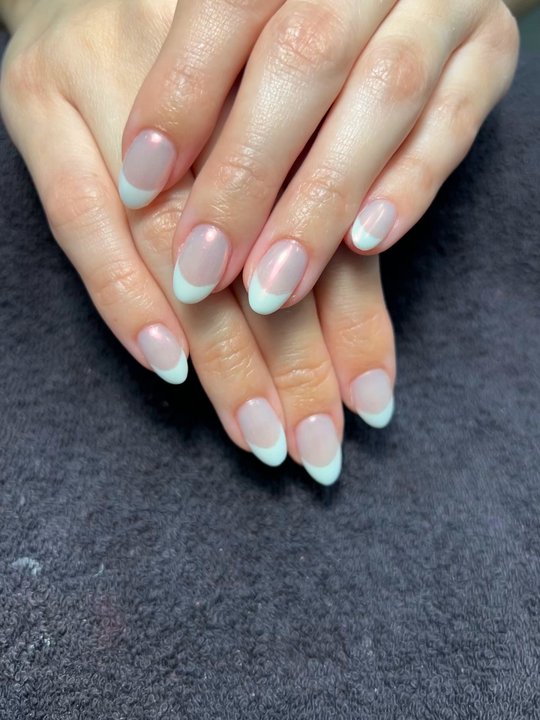 Gloss Nails Spa - French dip nails - Nail Salons Near Me - Charlotte, North Carolina