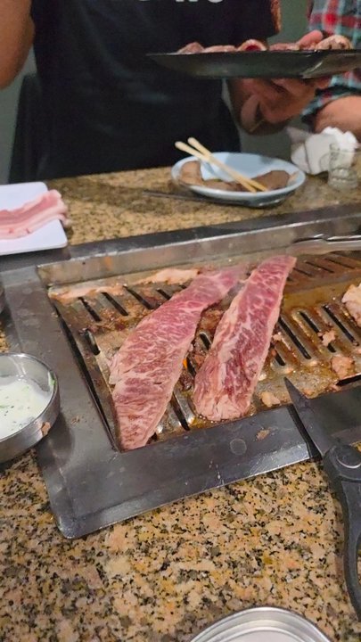 Temecula Korean BBQ - Mmmmm this short rib meat was bomb! - Korean Near Me - Temecula, California