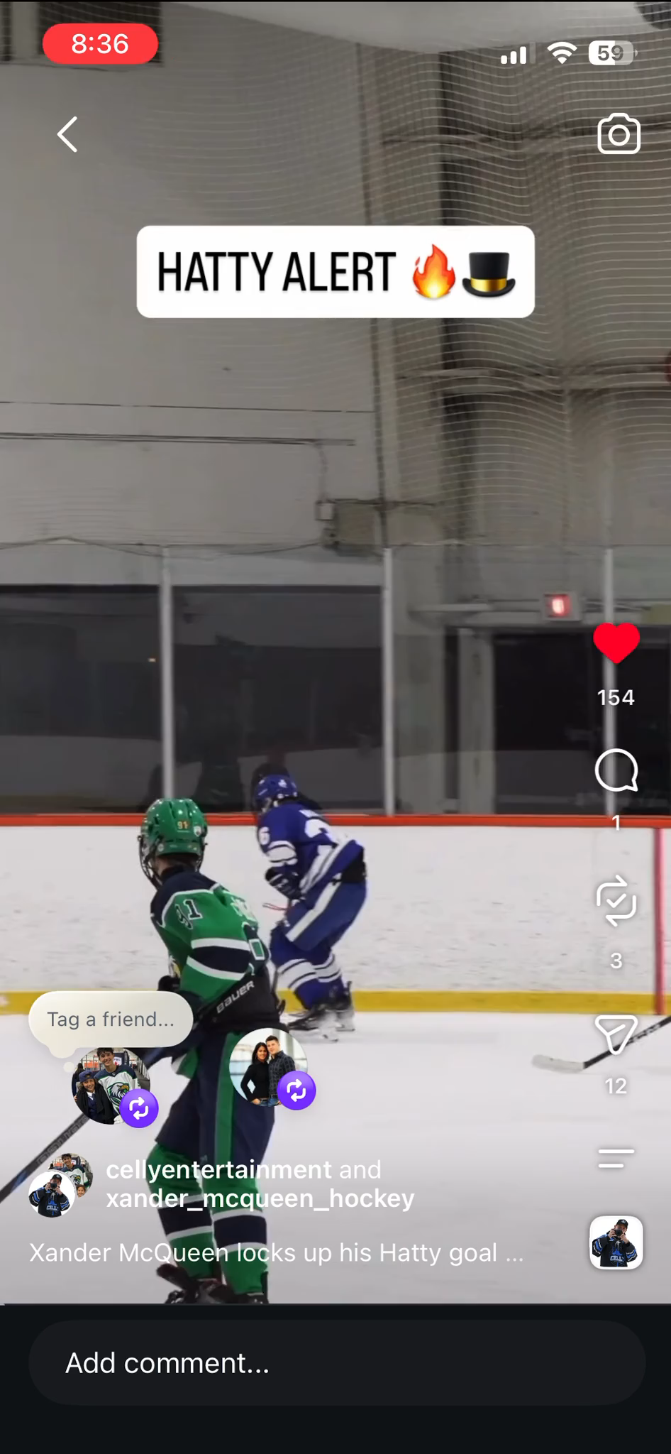 Xander McQueen's Hat Trick Masterclass | Surrey Eagles HA 15u