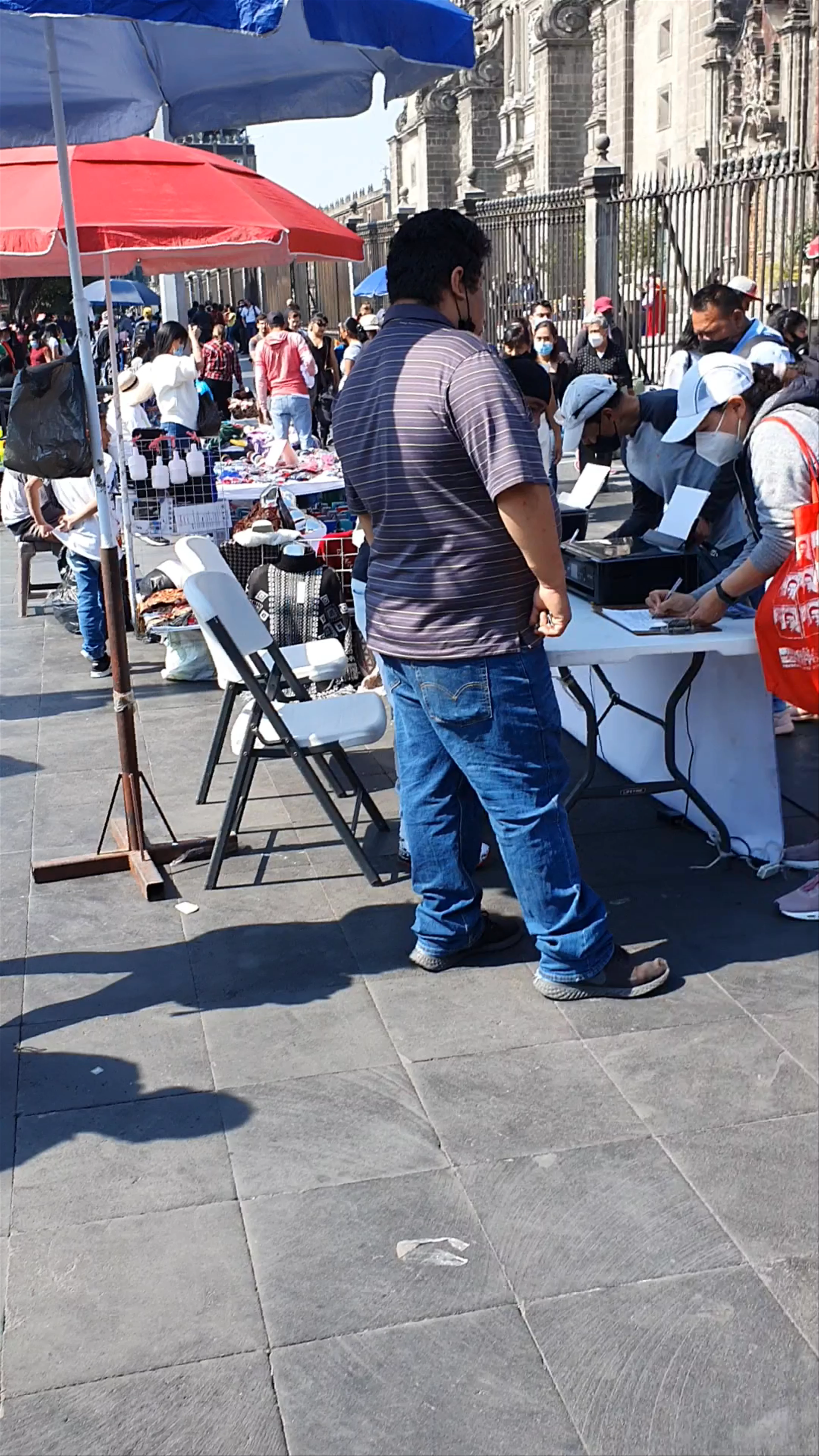 Zócalo, Historic center of Mexico City, Centro, Mexico City, CDMX, Mexico