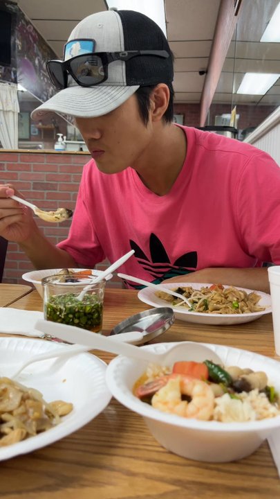 Thai Pepper - Enjoying the food - Thai Near Me - Huntington Beach, California