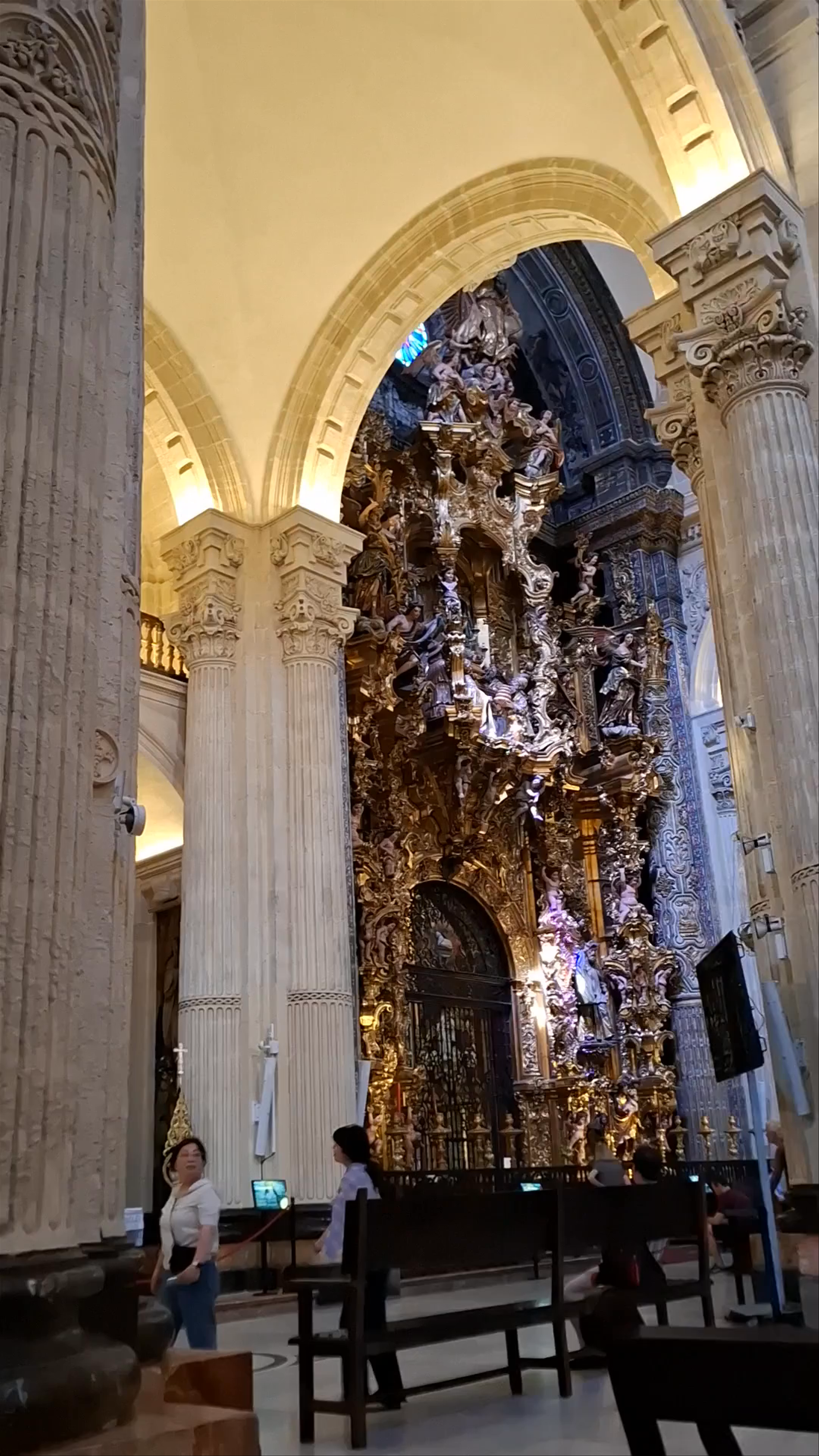 Inside the Baroque Splendor of Iglesia Colegial del Divino Salvador, Seville