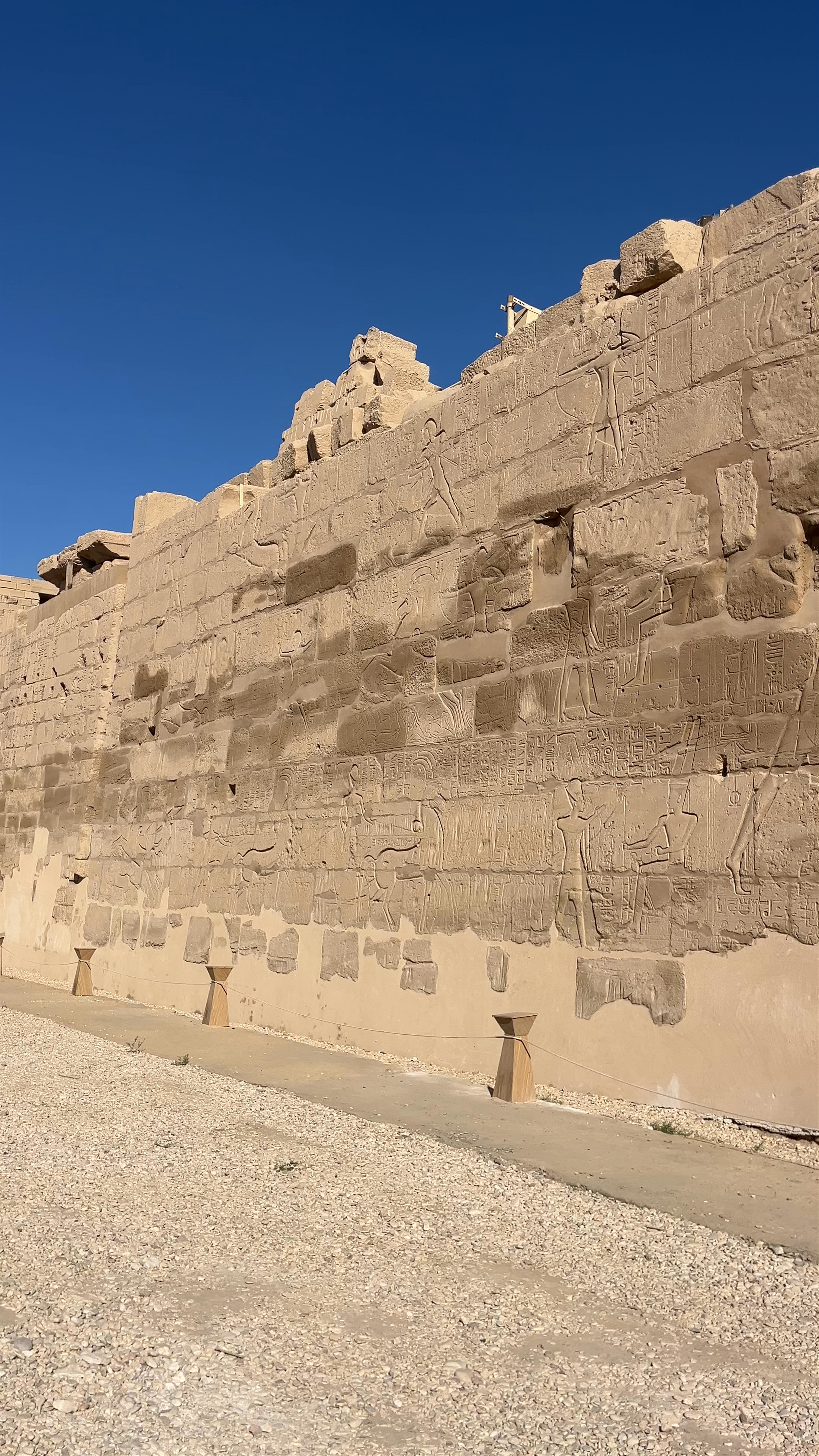 Cachette Courtyard at Karnak Temple: Ancient Wall Reliefs and Immersive Exploration
