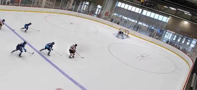 Jameson Michaud's Stunning Goal vs Ohio Prospects